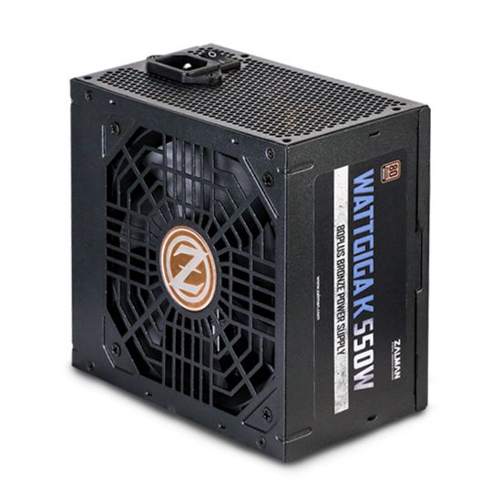 ZALMAN ZM550-GVII 550W 80+ 120MM PSU resmi