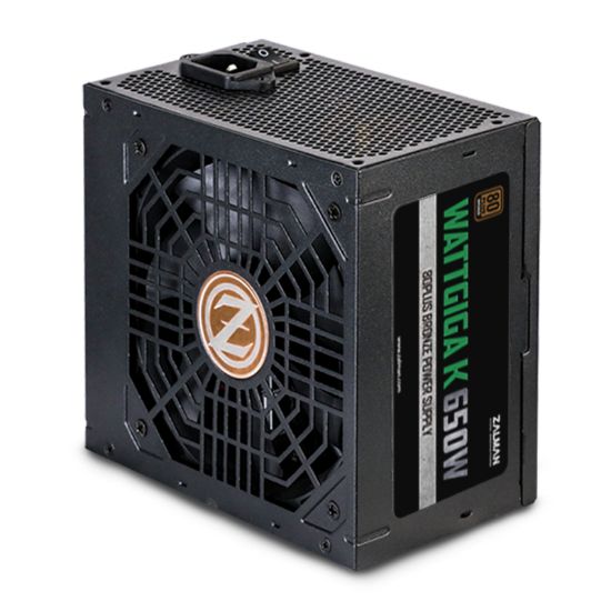 ZALMAN ZM650-GVII 650W 80+PLUS BRONZE 120MM PSU resmi