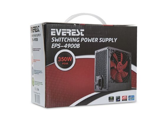 EVEREST EPS-4900B PEAK-350W 12CM FANLI POWER SUPPLY resmi