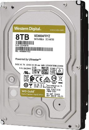 8TB WD GOLD ENTERPRISE 7200RPM SATA3 256MB WD8004FRYZ resmi