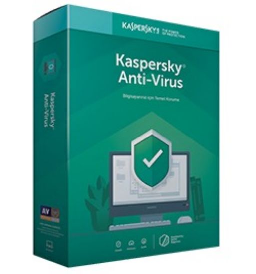 KASPERSKY ANTIVIRUS TÜRKÇE 4 KULLANICI 1 YIL resmi