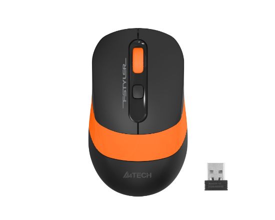 A4 TECH FG10 OPTIK MOUSE NANO USB TURUNCU 2000 DPI resmi