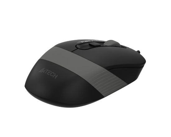 A4 TECH FM10 OPTIK MOUSE USB GRİ 1600 DPI resmi