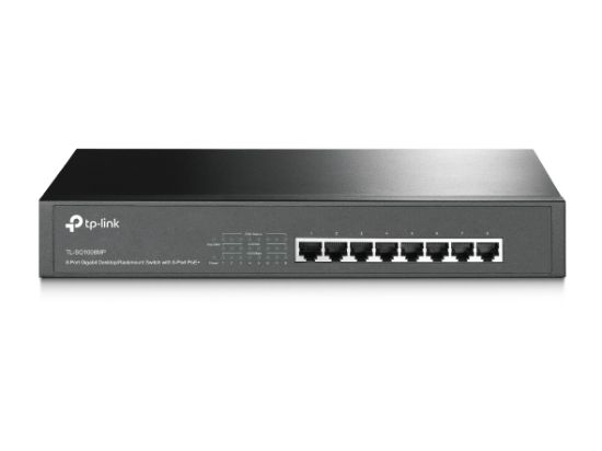 TP-LINK TL-SG1008MP 8PORT 10/100/1000 YÖNETİLEMEZ POE SWITCH resmi