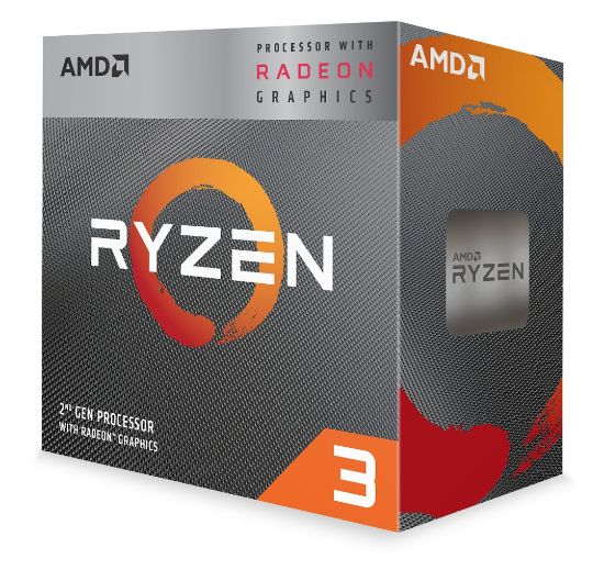 AMD RYZEN 3 3200G 3.60GHZ 6MB AM4 FANLI  resmi