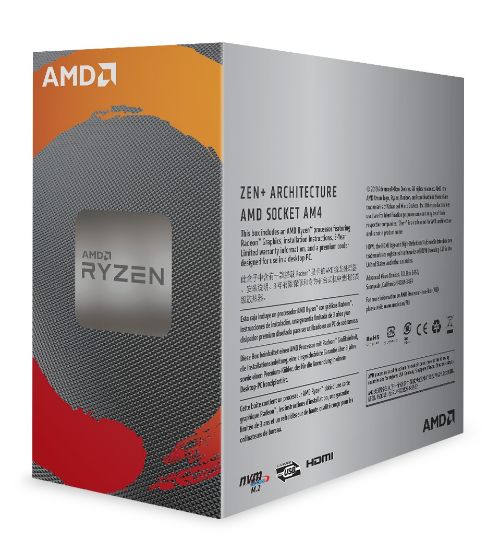 AMD RYZEN 3 3200G 3.60GHZ 6MB AM4 FANLI  resmi