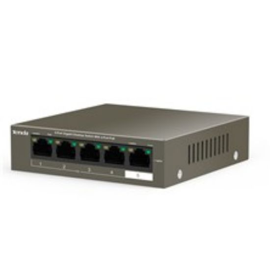 TENDA TEG1105P 5PORT 10/100/1000 YÖNETİLEMEZ POE SWITCH resmi