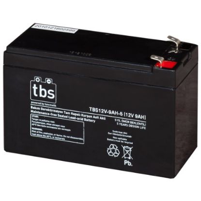 TUNÇMATİK TBS 12 VOLT 9 AH AKÜ TSK1455 resmi