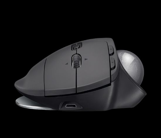 LOGITECH MX ERGO GRAPHITE KABLOSZ MOUSE 910-005179 resmi