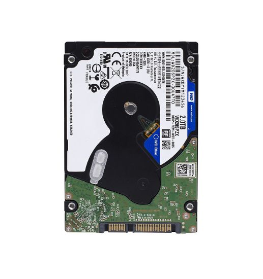 2TB WD 2.5" BLUE SATA 128MB 6Gb/S WD20SPZX resmi