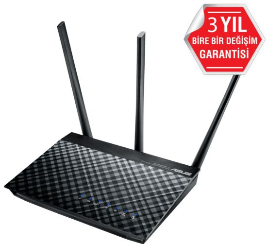 ASUS DSL-AC51 AC750 3PORT ADSL/VDSL 750Mbps MODEM/ROUTER resmi