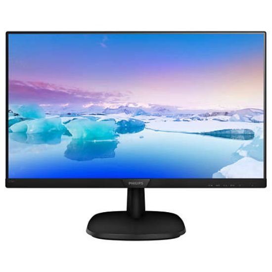 27 PHILIPS 273V7QDAB IPS FHD 4MS 75HZ VGA DVI HDMI resmi