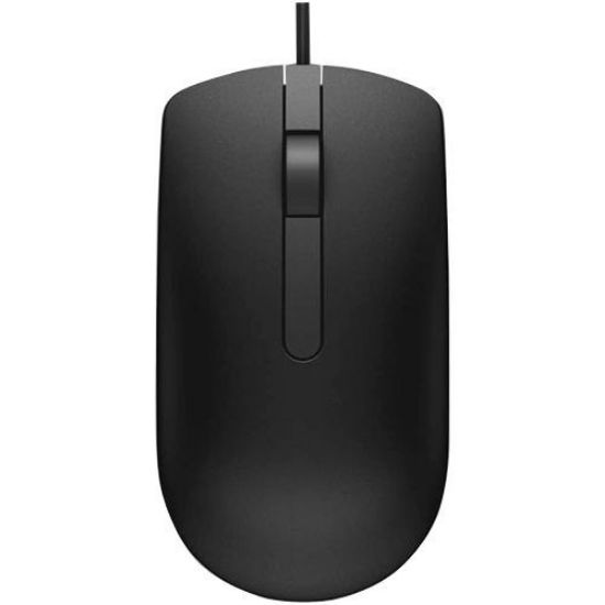 DELL MS116 OPTICAL KABLOLU MOUSE SİYAH (570-AAIS) resmi