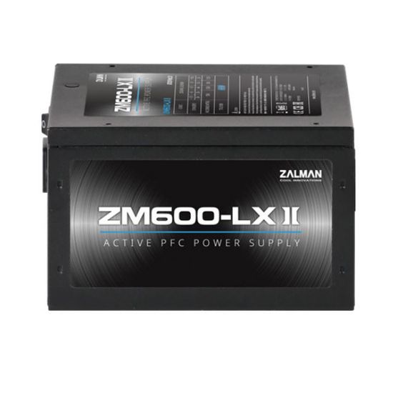 ZALMAN ZM600-LXII POWER SUPPLY 600W 120mm FANLI resmi