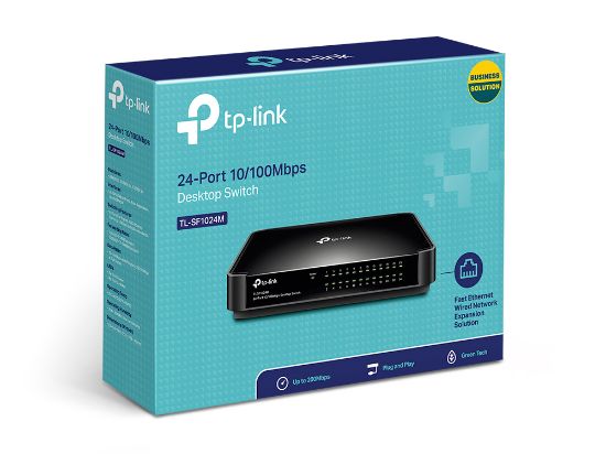 TP-LINK TL-SF1024M 24PORT 10/100 YÖNETİLEMEZ SWITCH resmi