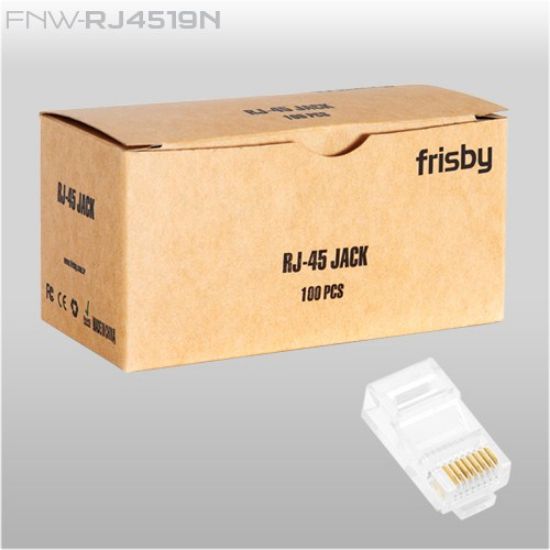 FRISBY FNW-RJ4519N RJ45 KONEKTÖR (100lü) resmi