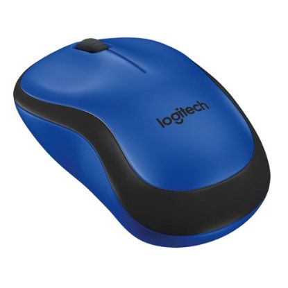 LOGITECH M220 SLIENT BLUE NANO MOUSE 910-004879 resmi