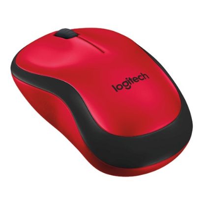 LOGITECH M220 SLIENT RED NANO MOUSE 910-004880 resmi