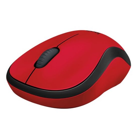 LOGITECH M220 SLIENT RED NANO MOUSE 910-004880 resmi