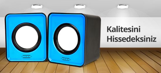 HIPER MS-10M KABLOLU SPEAKER MAVİ resmi