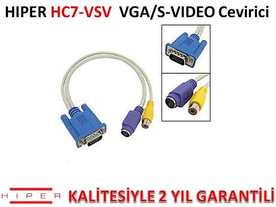 HIPER HC7-VSV VGA/S-VIDEO ÇEVİRİCİ resmi