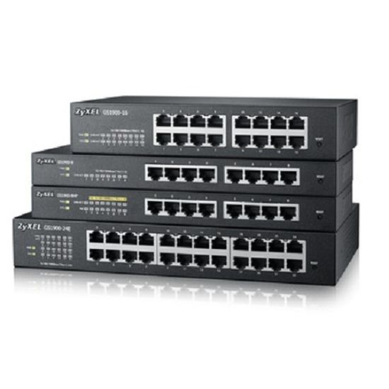 ZYXEL GS1900-24 24 PORT GIGABIT L2 YÖNETİLEBİLİR SWITCH 2xDUAL SFP  resmi