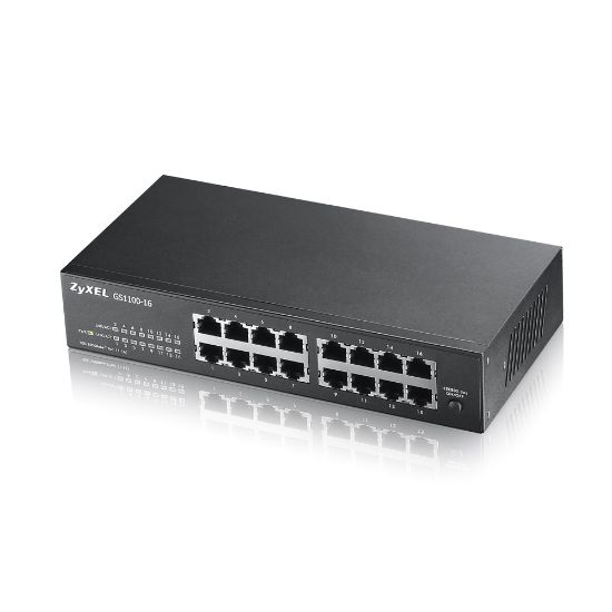 ZYXEL GS1100-16 16 PORT 10/100/1000 UNM SWITCH resmi