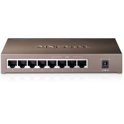 TP-LINK TL-SF1008P 8PORT 10/100 YÖNETİLEMEZ POE SWITCH resmi