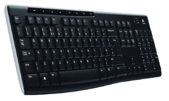 LOGITECH K270 KABLOSUZ KLAVYE Q TR USB SİYAH 920-003761 resmi