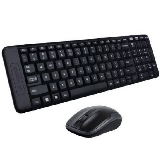 LOGITECH MK220 KABLOSUZ SET MM Q TR USB SİYAH 920-003163 resmi