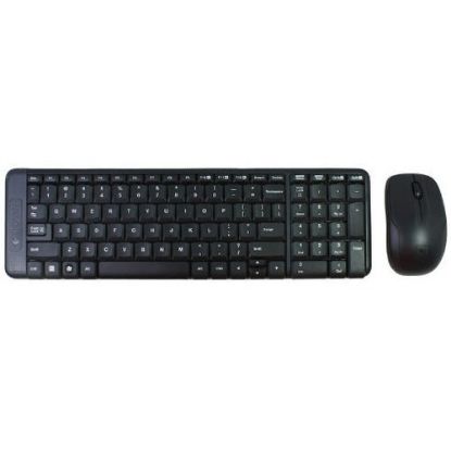 LOGITECH MK220 KABLOSUZ SET MM Q TR USB SİYAH 920-003163 resmi