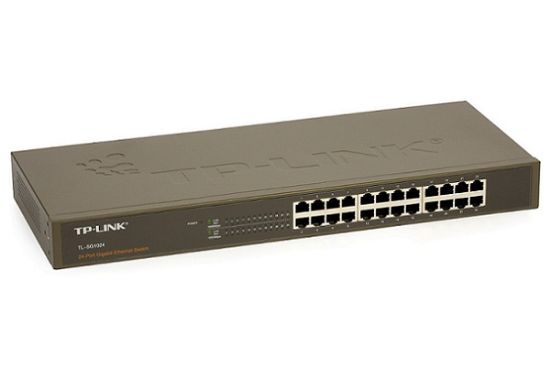 TP-LINK TL-SG1024 24PORT 10/100/1000 YÖNETİLEMEZ SWITCH resmi