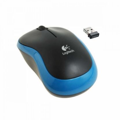 LOGITECH M185 NANO MOUSE KABLOSUZ BLUE 910-002236 resmi