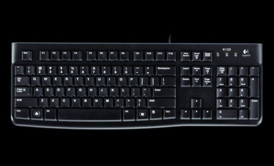 LOGITECH K120 KLAVYE Q TR SIYAH 920-002505 resmi