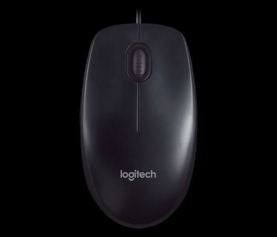 LOGITECH M90 MOUSE USB SİYAH 910-001793 resmi