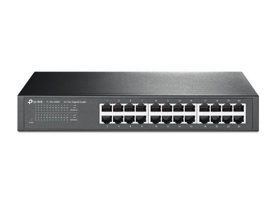 TP-LINK TL-SG1024D 24PORT 10/100/1000 YÖNETİLEMEZ SWITCH resmi