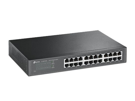 TP-LINK TL-SG1024D 24PORT 10/100/1000 YÖNETİLEMEZ SWITCH resmi