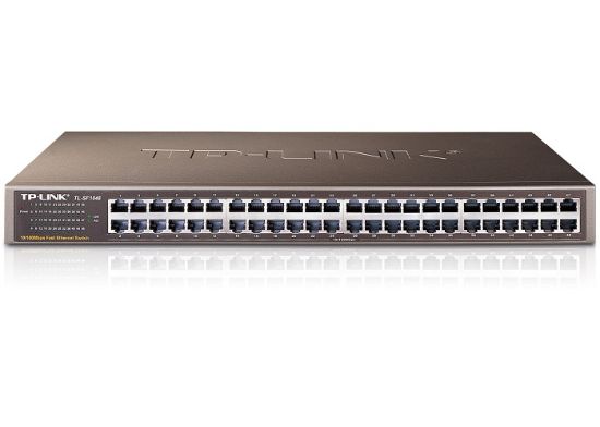 TP-LINK TL-SF1048 48PORT 10/100 YÖNETİLEMEZ SWITCH resmi