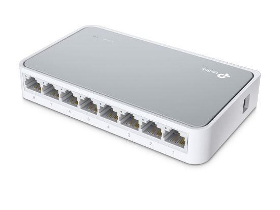 TP-LINK TL-SF1008D 8PORT 10/100 YÖNETİLEMEZ SWITCH resmi