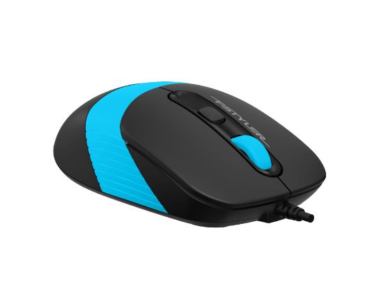 A4 TECH FM10 OPTIK MOUSE USB MAVİ 1600 DPI resmi