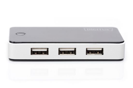 DIGITUS DA-70222 7 PORT USB 2.0 HUB resmi