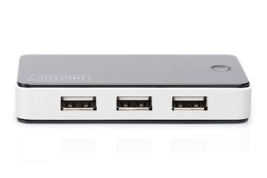 DIGITUS DA-70222 7 PORT USB 2.0 HUB resmi