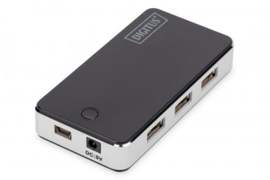 DIGITUS DA-70222 7 PORT USB 2.0 HUB resmi