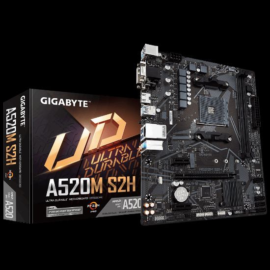 GIGABYTE GA-A520M-S2H DDR4 5100(OC) HDMI M.2 AM4 resmi