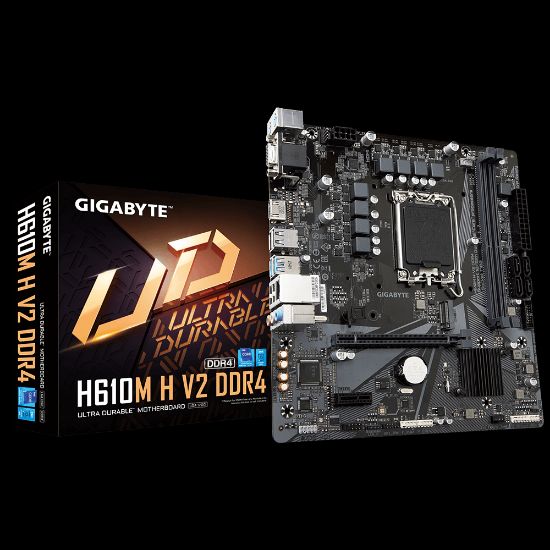 GIGABYTE H610M H V2 3200Mhz(OC) M.2 mATX 1700p resmi