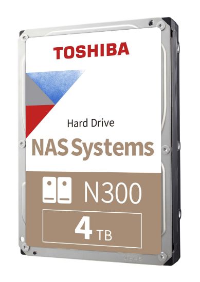 4TB TOSHIBA N300 7200RPM SATA3 NAS 128MB HDWQ140UZSVA resmi