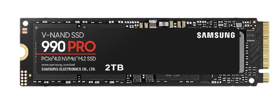 2TB SAMSUNG 990 PRO 7450/6900MB/s M.2 NVMe MZ-V9P2T0BW resmi