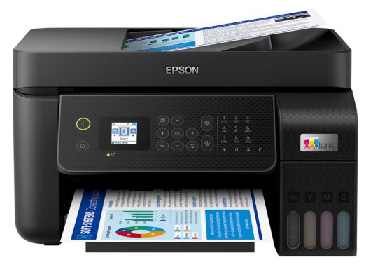 EPSON ECOTANK L5290 RENKLİ YAZ/TAR/FOT/FAX Wi-Fi A4 resmi