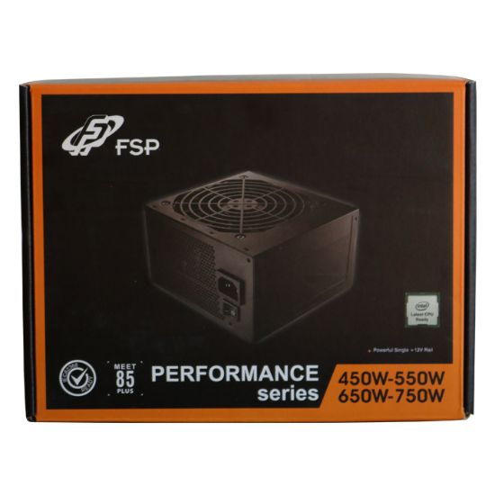 FSP PERFORMANCE 750W FSP750-50AAA 80 PLUS BRONZE POWER SUPPLY resmi