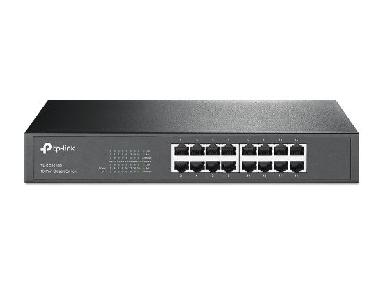 TP-LINK TL-SG1016D 16PORT 10/100/1000 YÖNETİLEMEZ SWITCH resmi